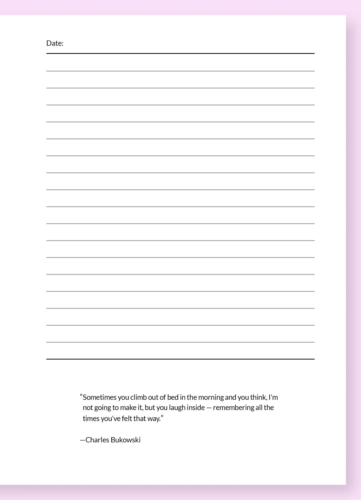 Meet PMDD diary 2