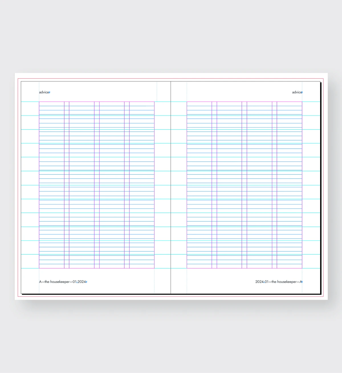 The Housekeeper grid