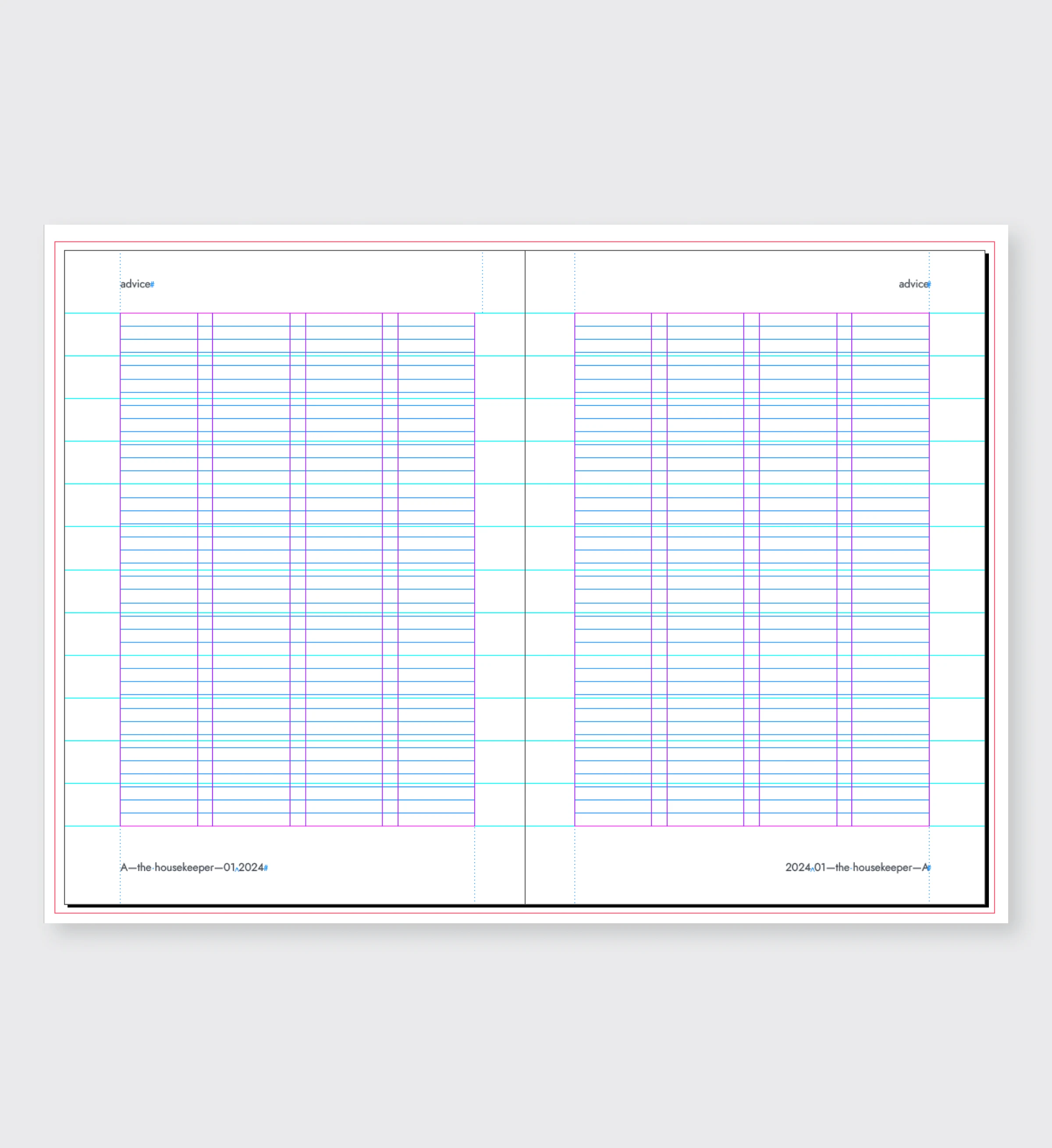 The Housekeeper grid