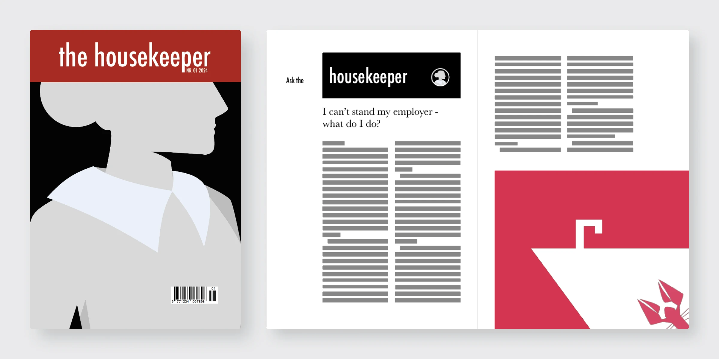 The Housekeeper initial design 1