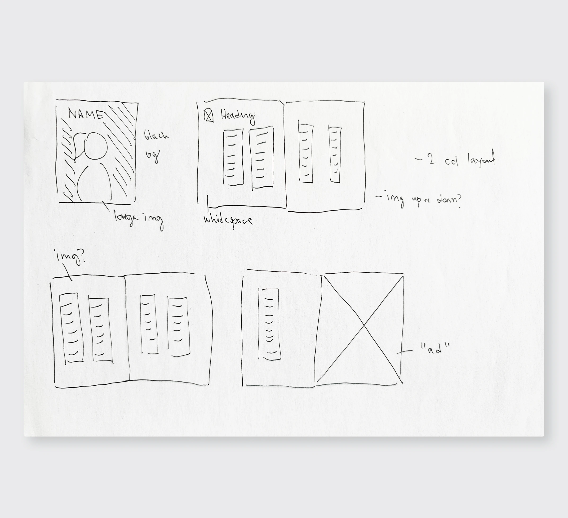 The Housekeeper sketch 2